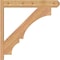 Ekena Millwork Balboa Smooth Craftsman Outlooker, Western Red Cedar, 5 1/2"W x 30"D x 30"H OUT06X30X30BOA04SWR - alternate 3